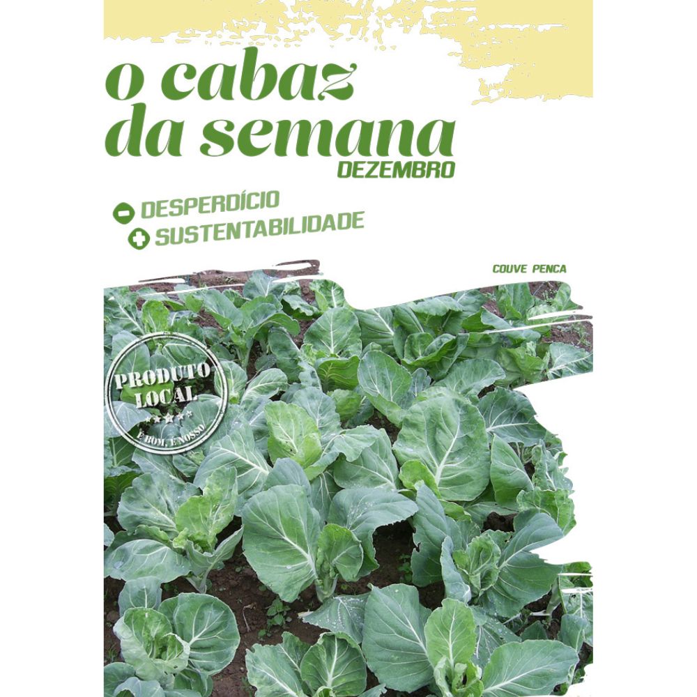 Estufado de couve penca com grão-de-bico