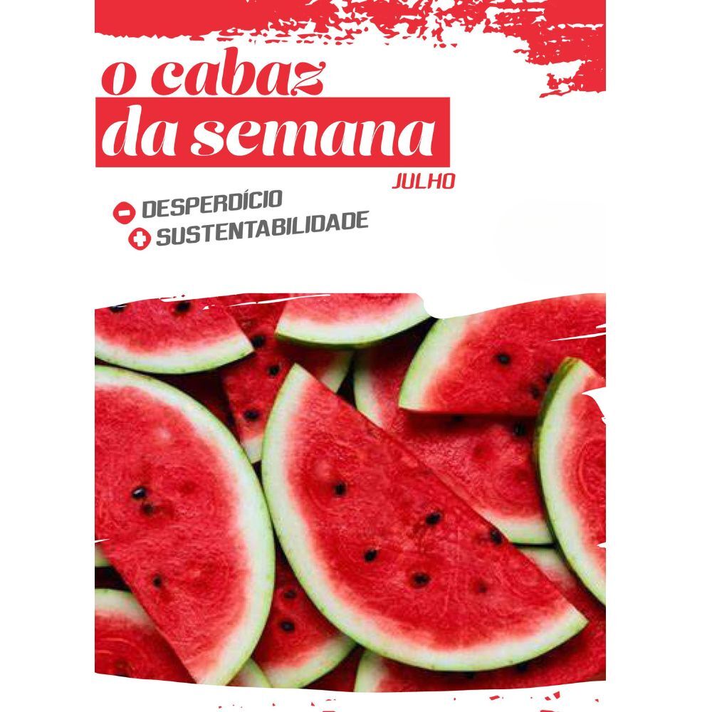 Água aromatizada com melancia, lima e hortelã